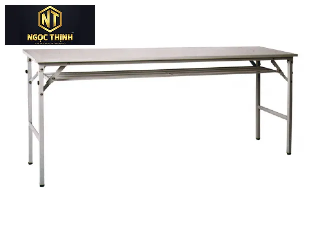 Bàn ăn gấp công nghiệp chân sắt BG05